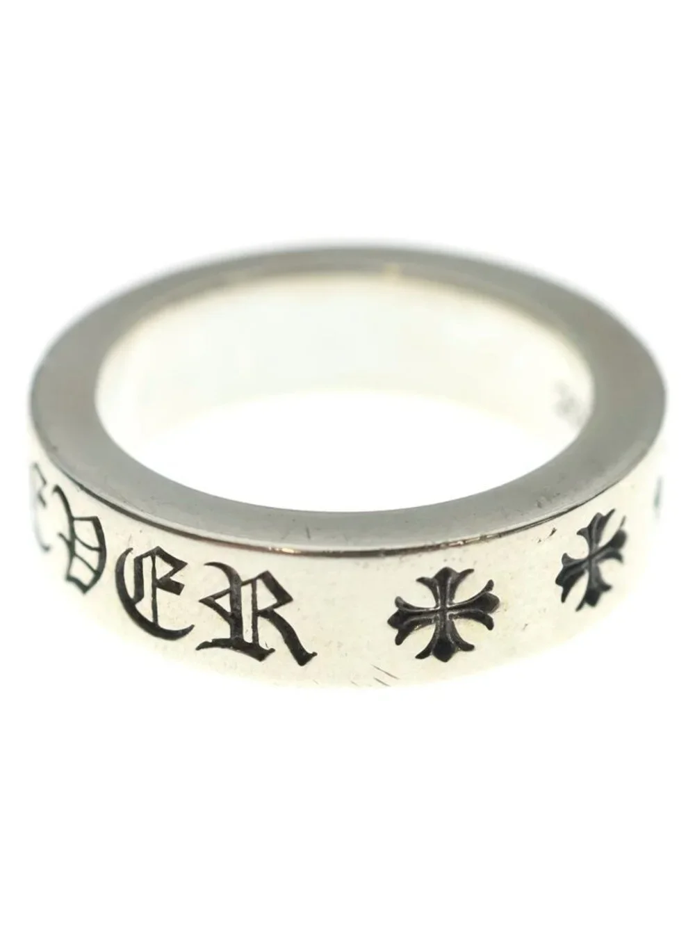 Chrome Hearts Spacer Forever Silver Ring